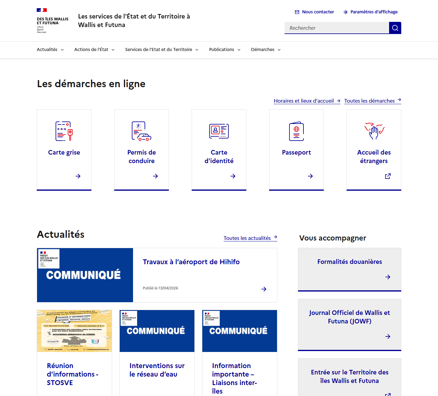 法国瓦利斯和富图纳政府